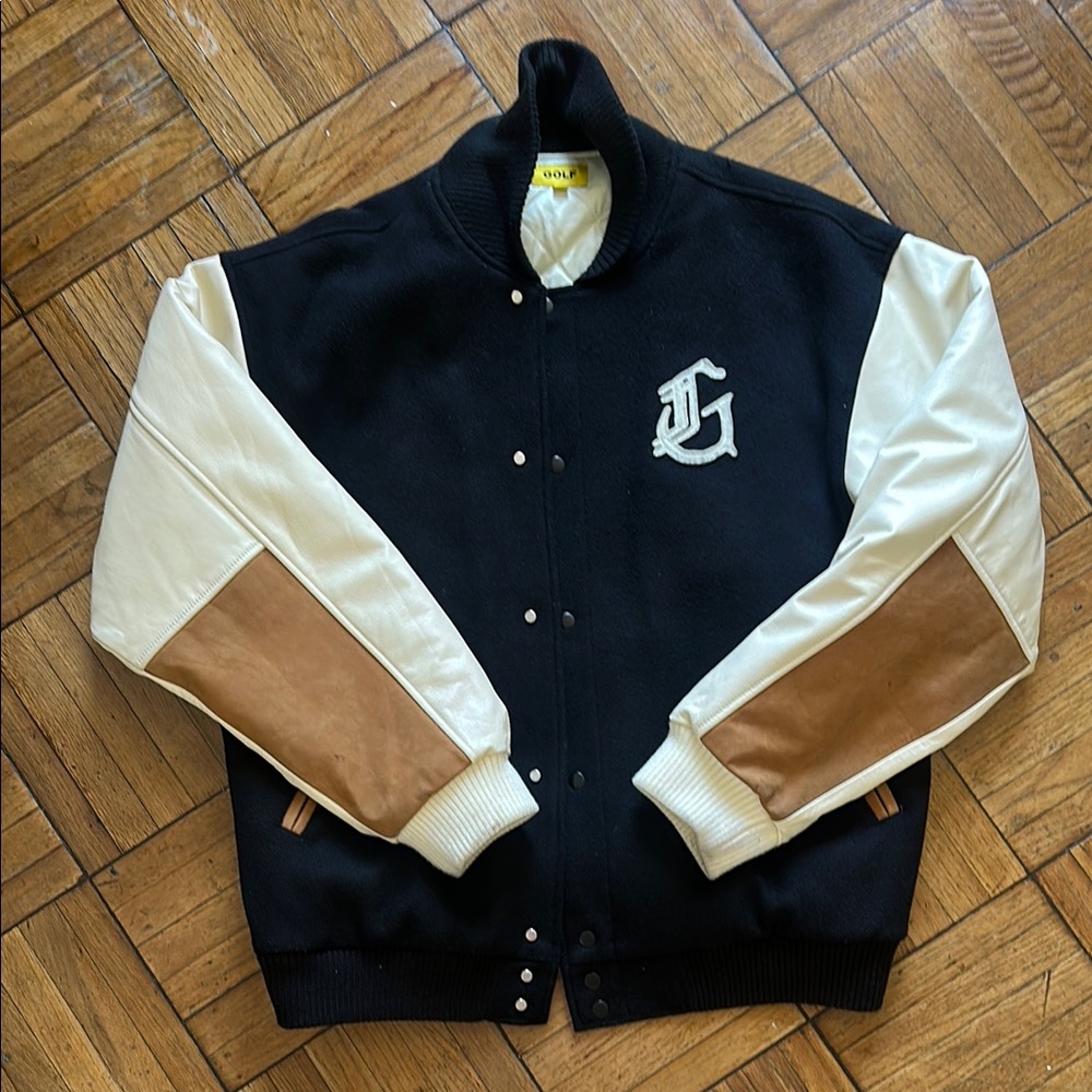 WOOL G LETTERMAN JACKET